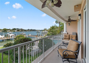Stunning Balcony View of Boca Ciega Bay