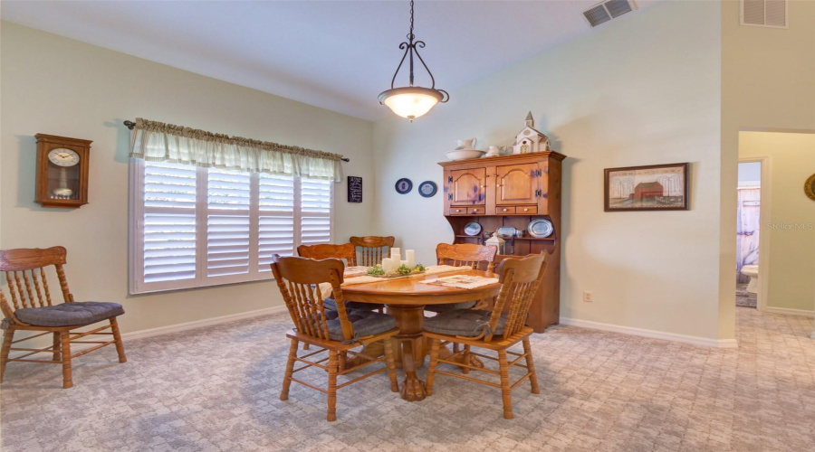 Spacious Dining Room