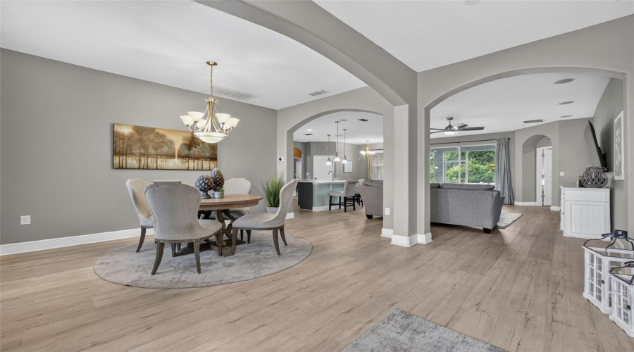 Foyer Towards Dining Room. Look At This Open Floor Plan!