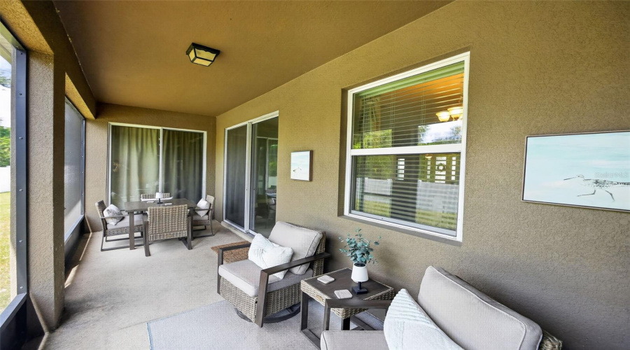 Screened Lanai With Three Separate Entries!