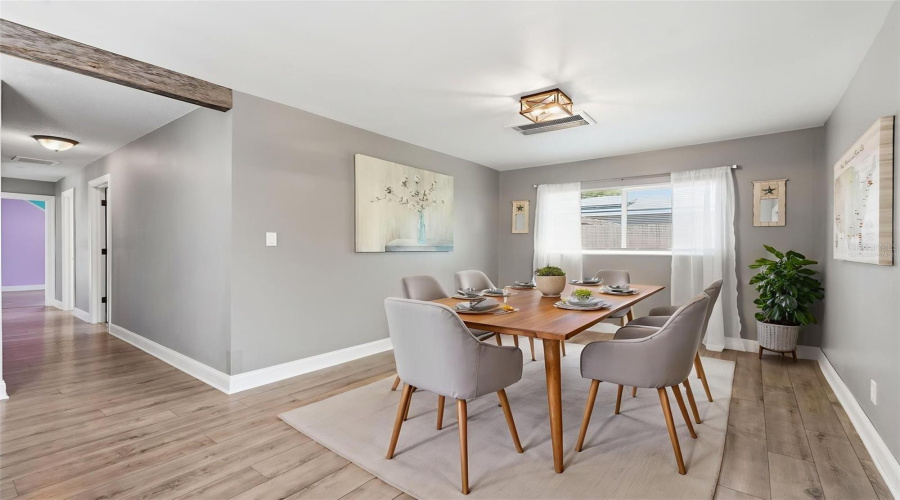 *Virtually Staged* Dining Room