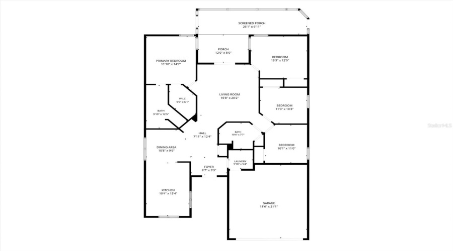 Bradenton, Florida 34202, 3 Bedroom Bedrooms, ,2 Bathroombathrooms,Residential,For Sale,Hollybush,0,Mfrr4911496