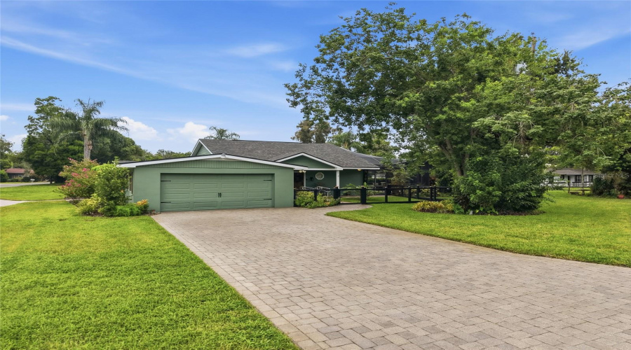 2-Car Garage And Side Entrance