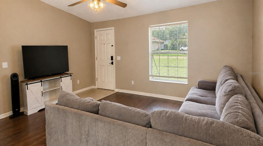 Living Room With Large Window