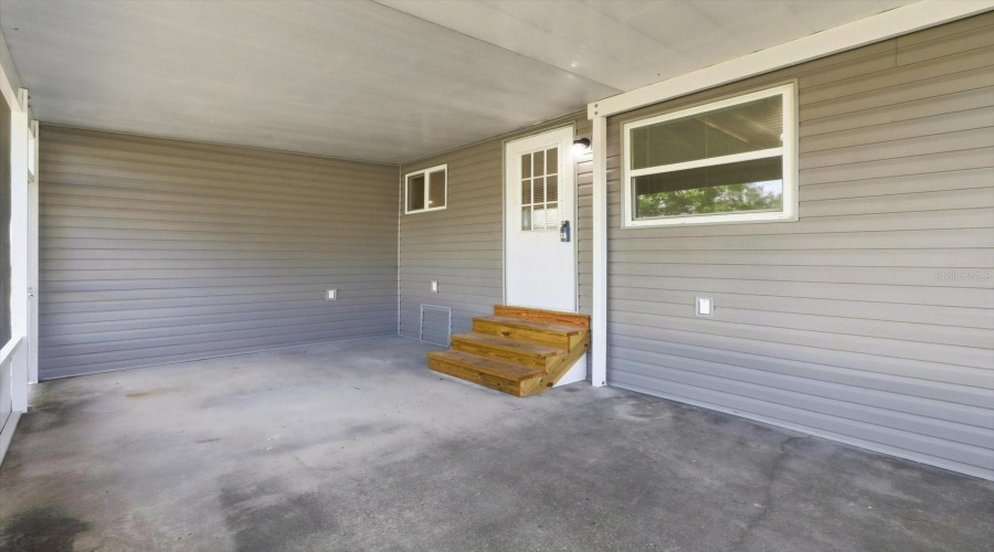 Front Porch Measures 12'X21'