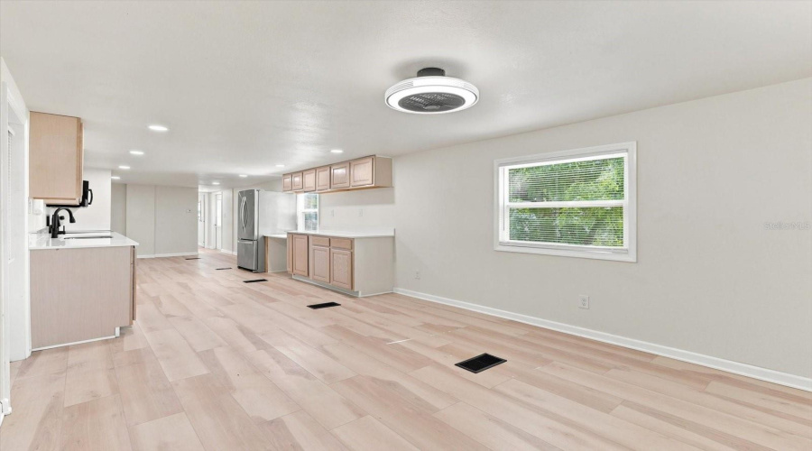 New Recessed Lighting Throughout