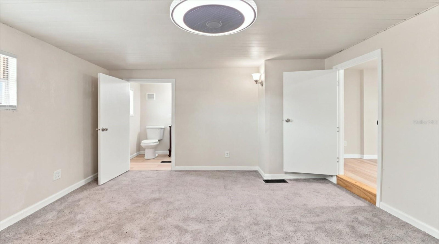 Master Bedroom W/ Updated Ensuite