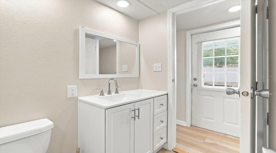 Door To Backyard Is Across The Hallway From Bathroom 2