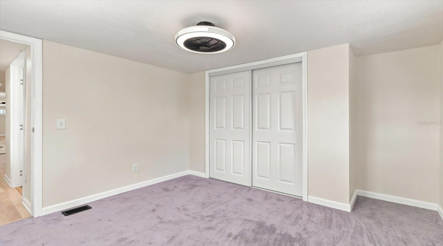 Bedroom 3 W/ Bypass Closet Door