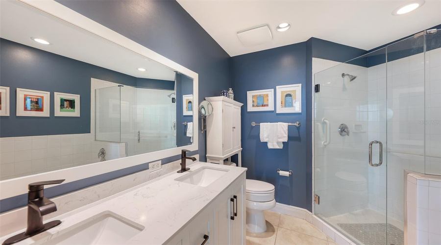 Primary Bath Dual Sinks