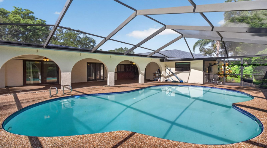 Fully Caged Pool