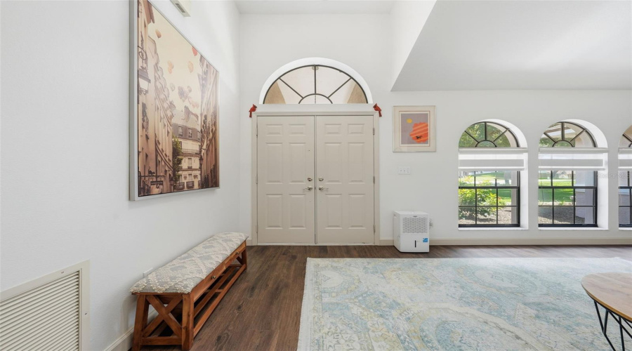 Double Door Entryway