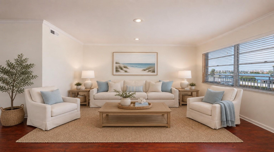 Virtually Stage Living Room