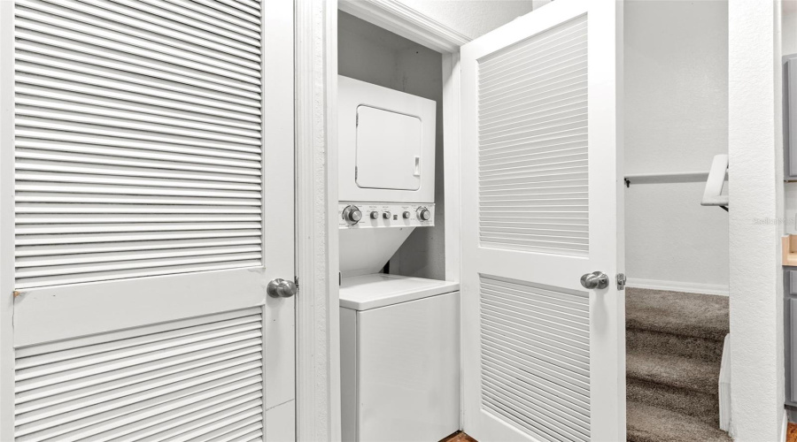 First Floor Laundry Closet