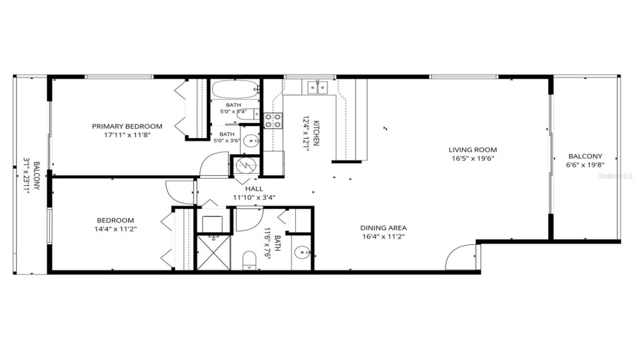 Indian Rocks Beach, Florida 33785, 2 Bedroom Bedrooms, ,2 Bathroombathrooms,Residential,For Sale,Beach,0,Mfrtb8531529