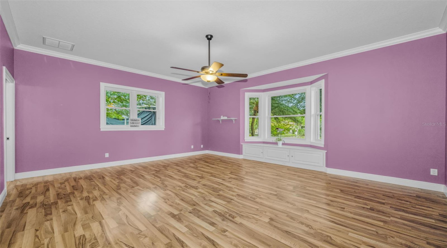 Bay Window And Window Seat