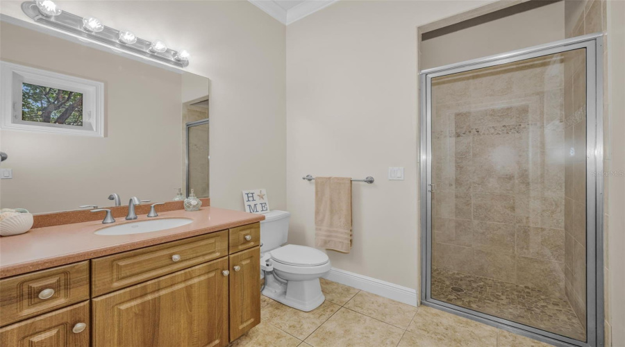 Second Primary Bath With Walk In Shower