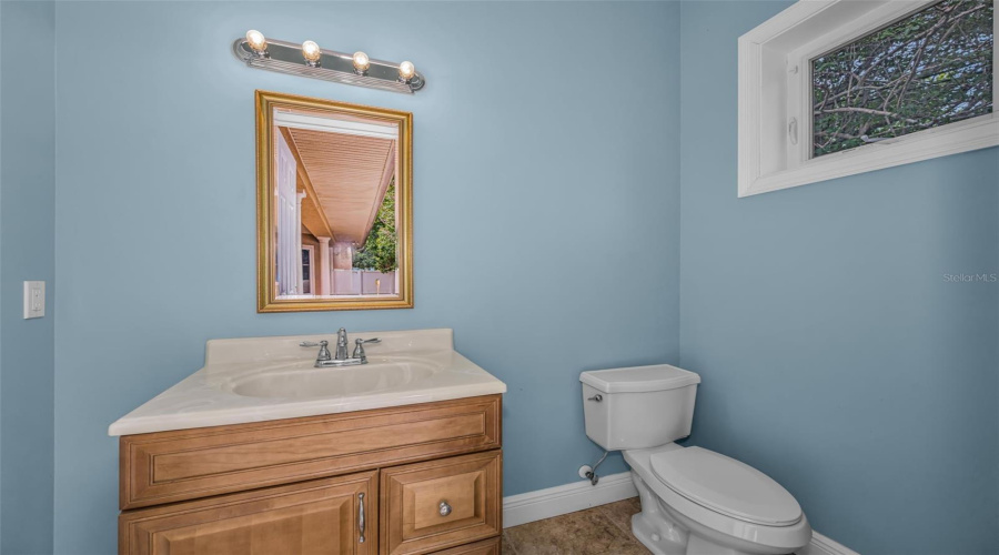 Air Conditioned Pool Half Bath