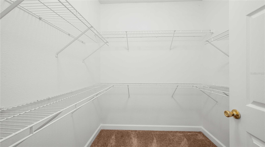 Primary Suite Walk In Closet