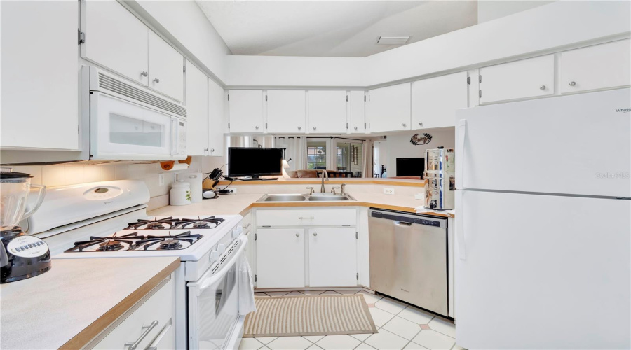 Kitchen View.  Beautiful 7 Bright