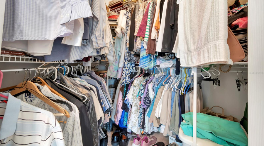 Primary Walk In Closet