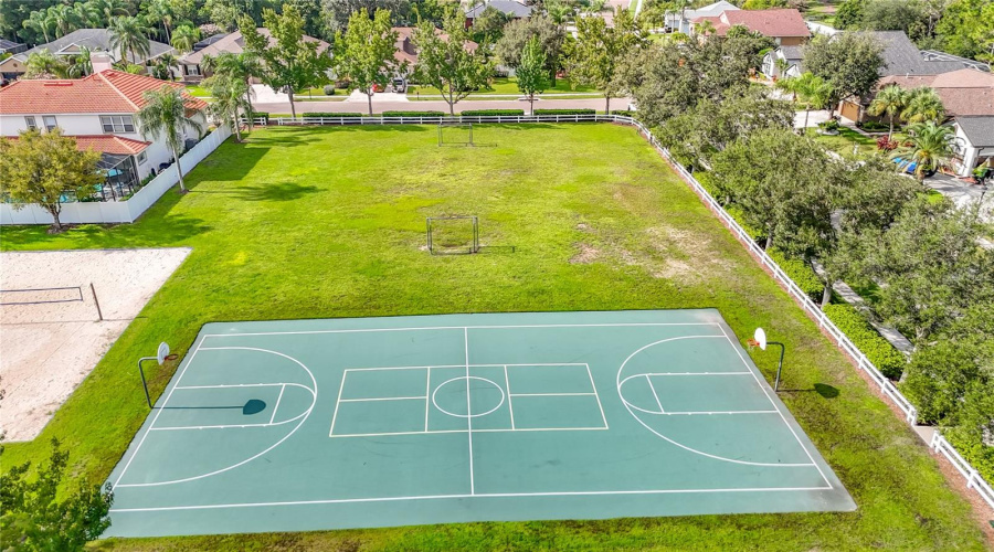 Community Basketball Court.