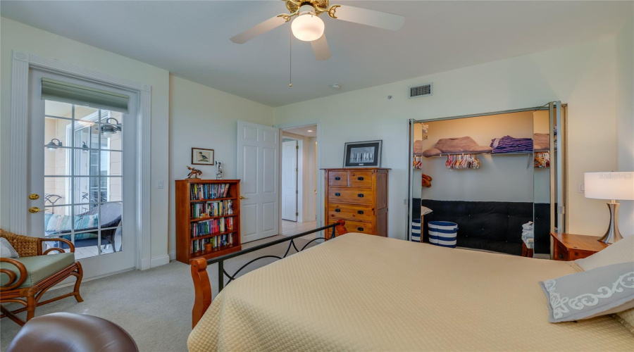 Guest Bedroom Opens To The Balcony