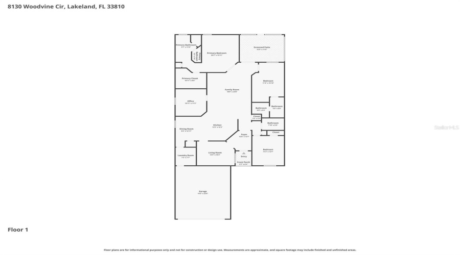 Lakeland, Florida 33810, 3 Bedroom Bedrooms, ,3 Bathroombathrooms,Residential,For Sale,Woodvine,0,Mfro6408084