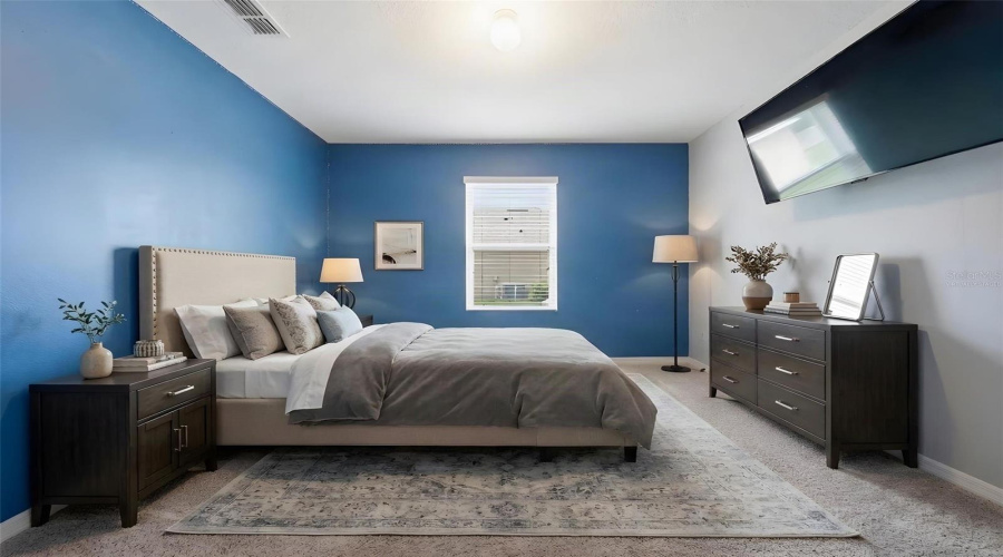 Virtually Staged Bedroom 1