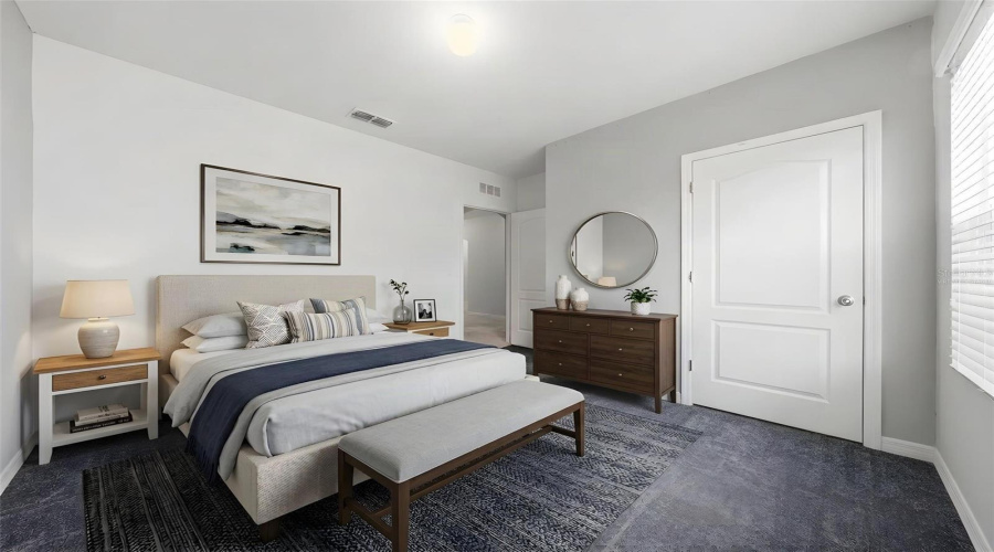 Virtually Staged Bedroom 2