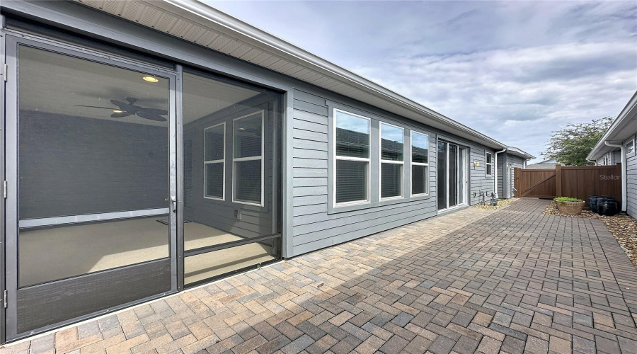 Spacious Side Courtyard Brings The Outdoors In And Is The Perfect Area For Entertaining
