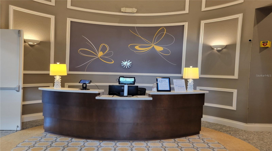Entrance To The Fitness Center