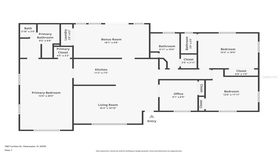 Clearwater, Florida 33759, 4 Bedroom Bedrooms, ,2 Bathroombathrooms,Residential,For Sale,Carlton,0,Mfrtb8531802