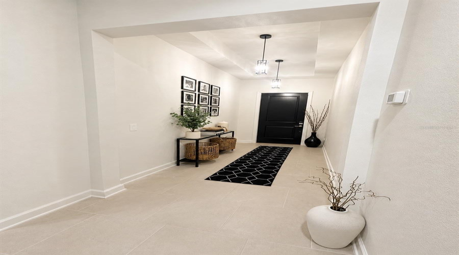Hallway Looking At The Front Door