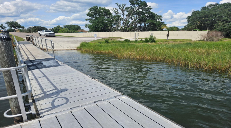 Walkway To Dock