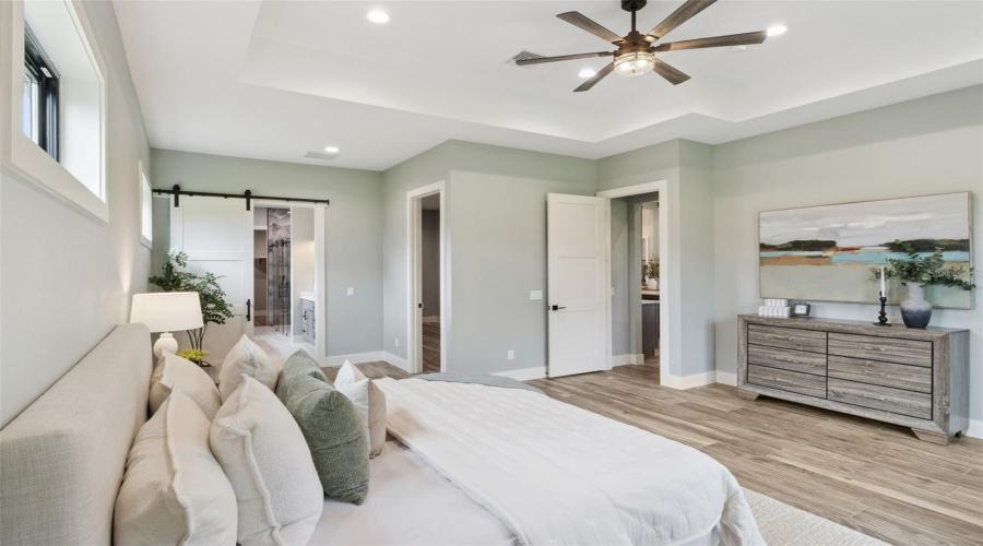 Spacious Bright Primary Bedroom