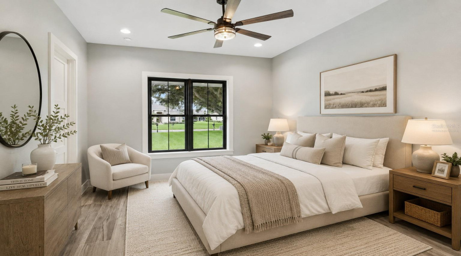 Comfortable Secondary Bedroom-Virtually Staged