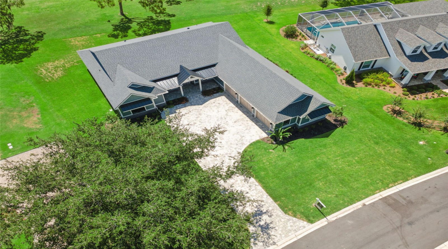 Nearly Half-Acre Homesite With Expansive Driveway