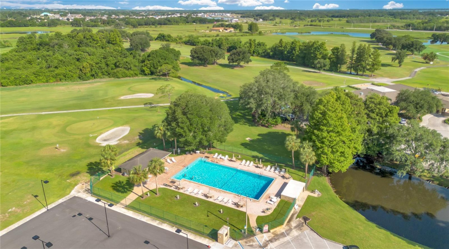 Resort-Style Pool Overlooking The Championship Golf Course