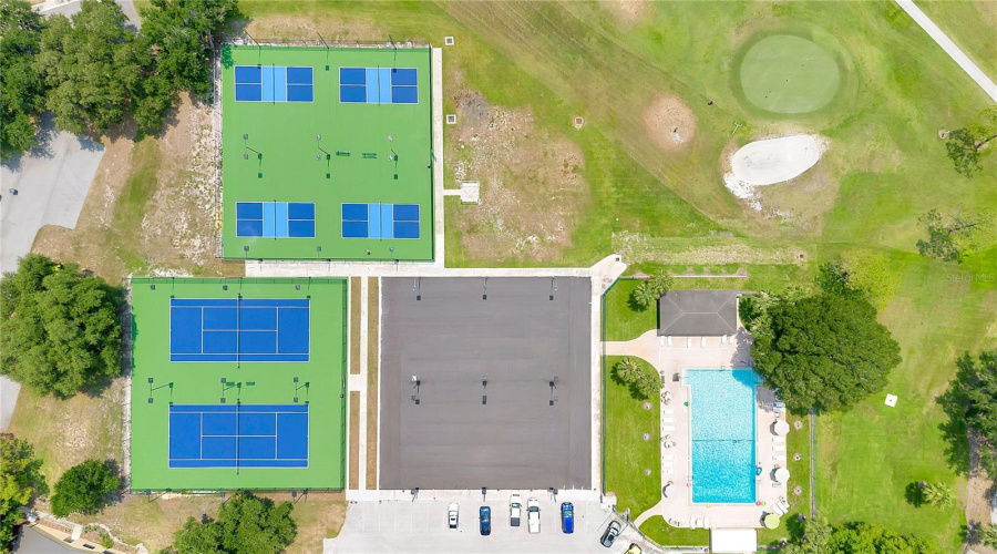 Aerial Overview Of Cypresswood Golf &Amp; Country Club Featuring Golf, Tennis, Pickleball, Clubhouse And Pool Amenities
