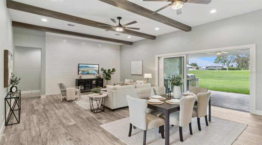 Open Living Space Designed For Entertaining
