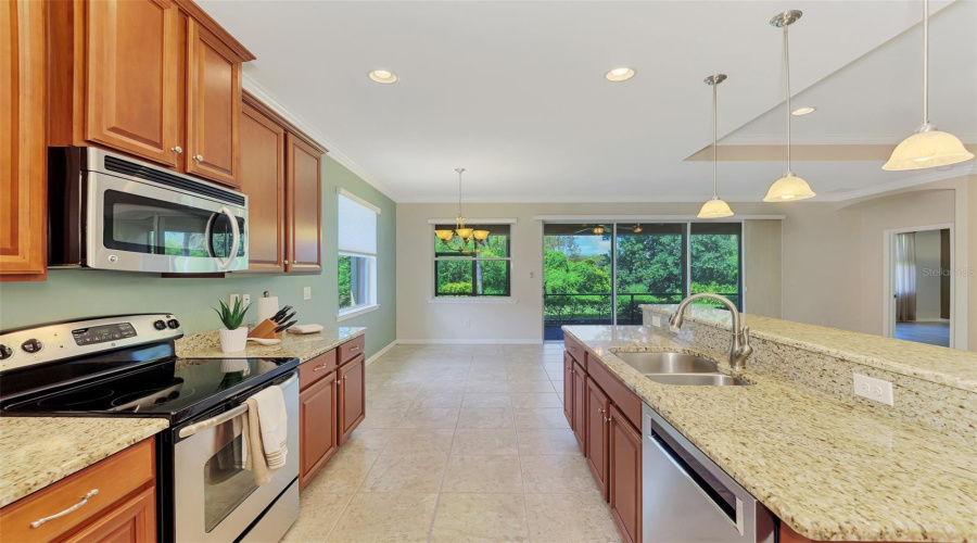 Spacious Kitchen Area