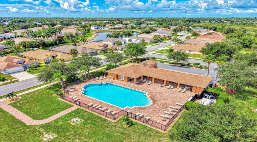 Community Pool And Clubhouse