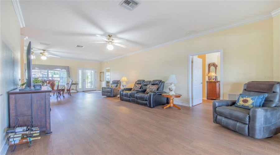 Living Room Facing Front Door
