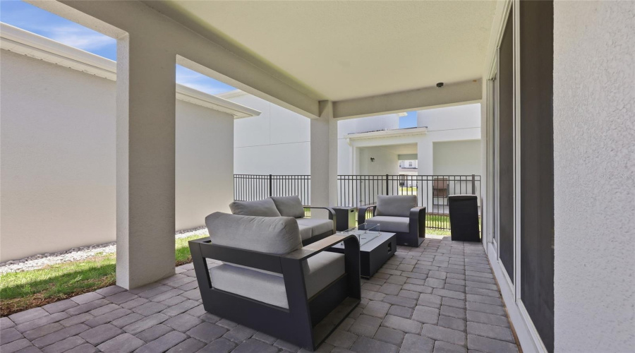 Rear Patio