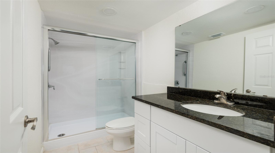 Primary Bathroom W/Shower &Amp; Exhaust Fan.