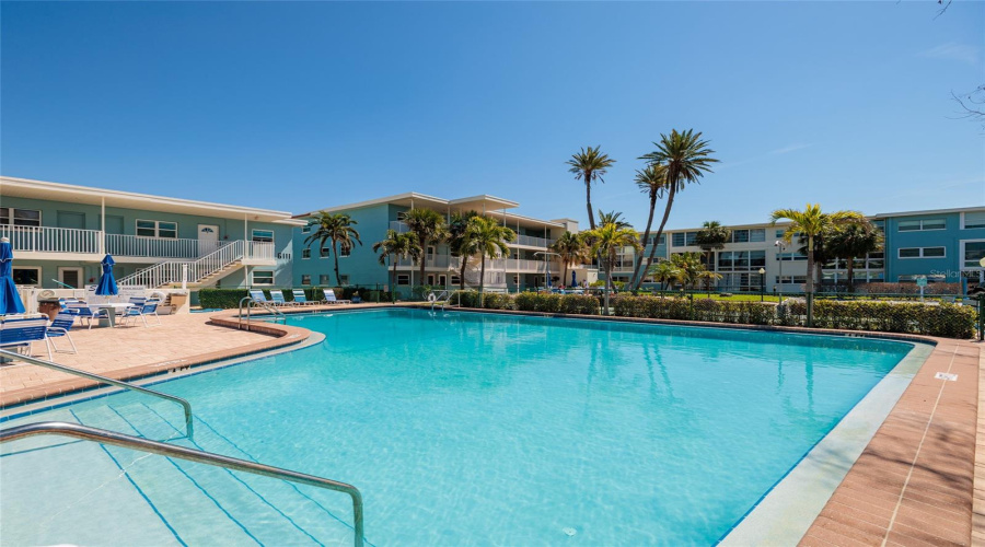 South Pool Is Next To The Unit Bldg. Community Has 2 Pools.