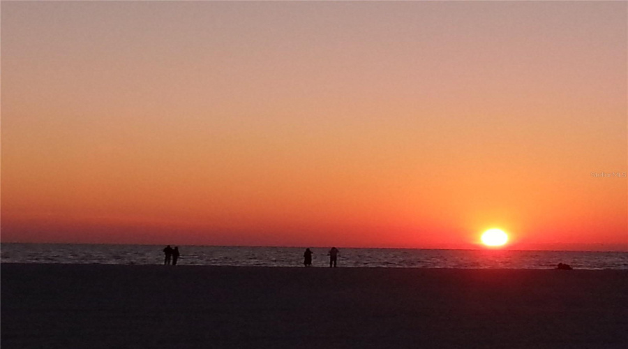 Sunsets On The Beach.