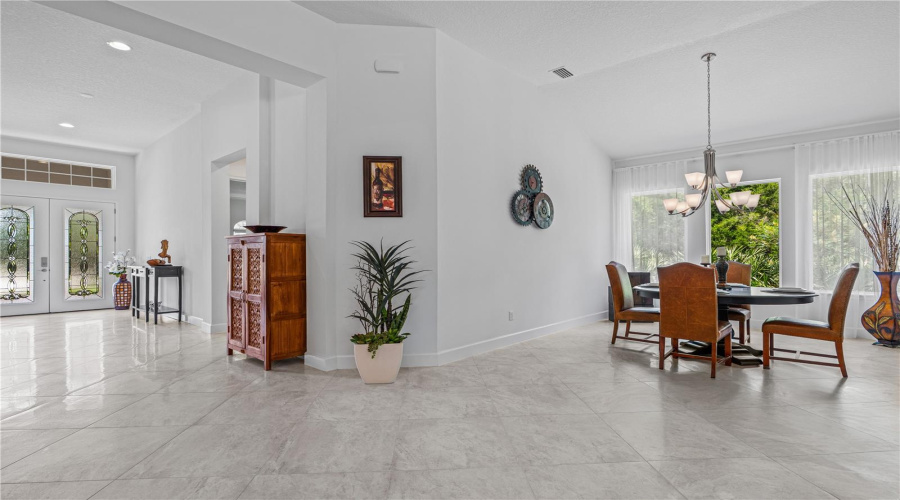 Entry Way To Dining Room