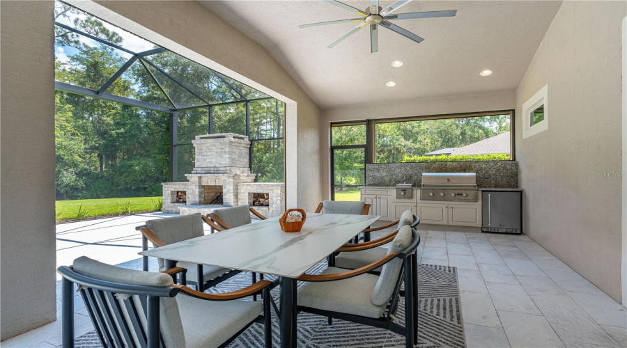 Outside Eating Area